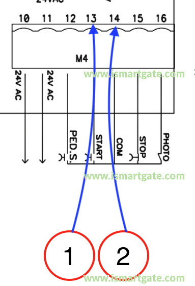 Wiring diagram for GiBiDi PASS 1200